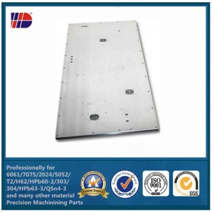 Големи размери алуминиева плоча добра Край cnc Обработка на части Производствена услуга
